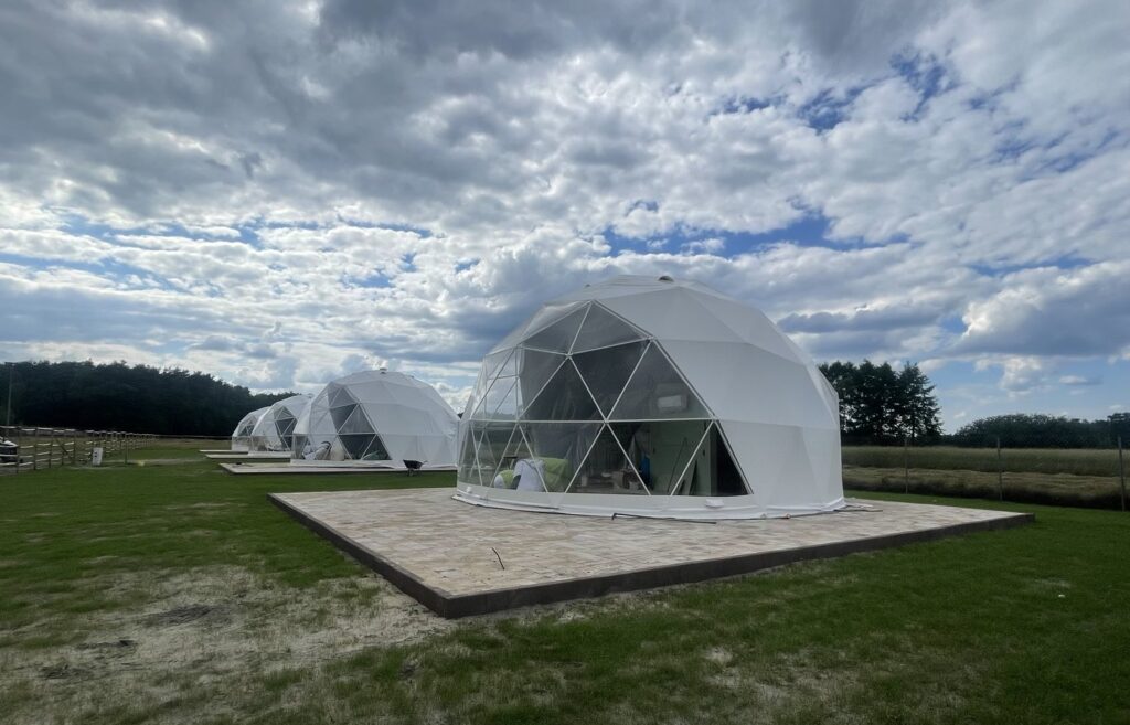 Namiot sferyczny 8m