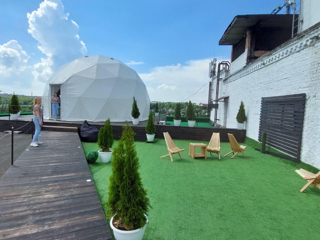Namiot sferyczny 8m