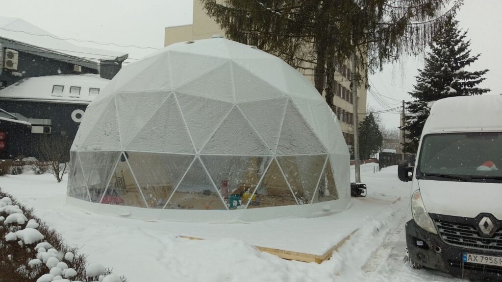 Namiot sferyczny 8m