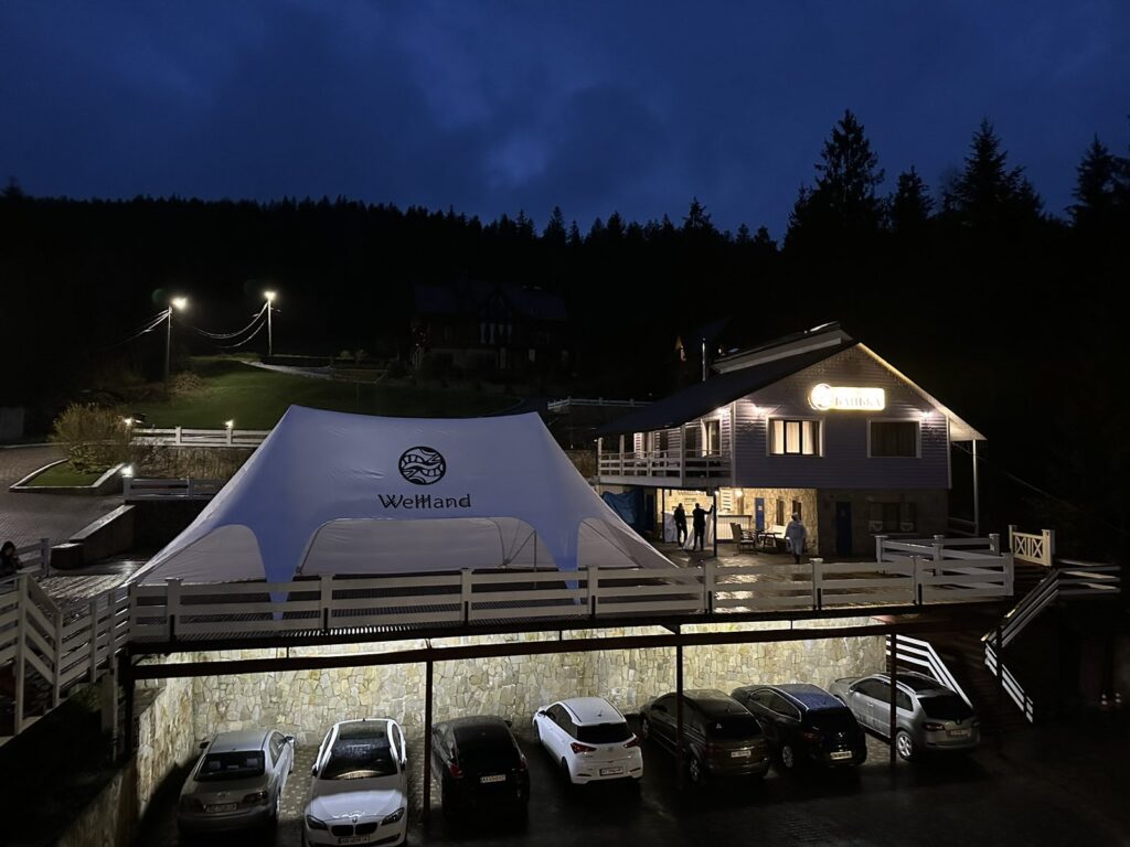 Namiot Gwiazda 14x9m