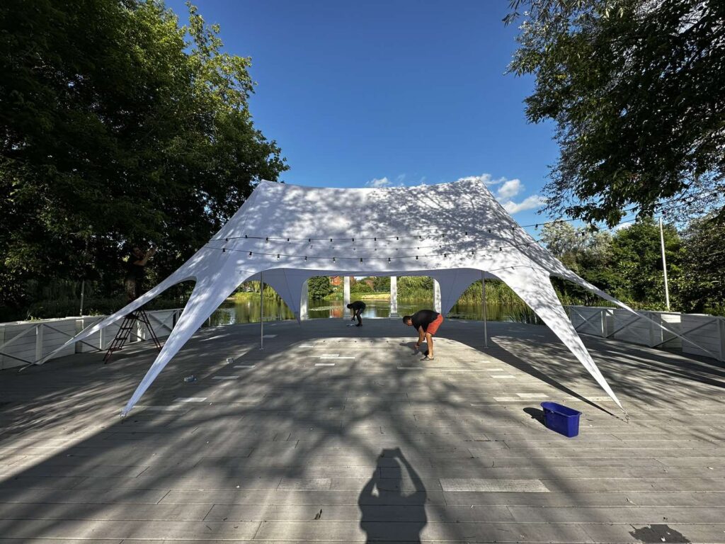 Namiot Gwiazda 14x9m