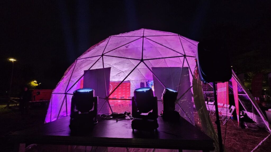 Namiot sferyczny 10m