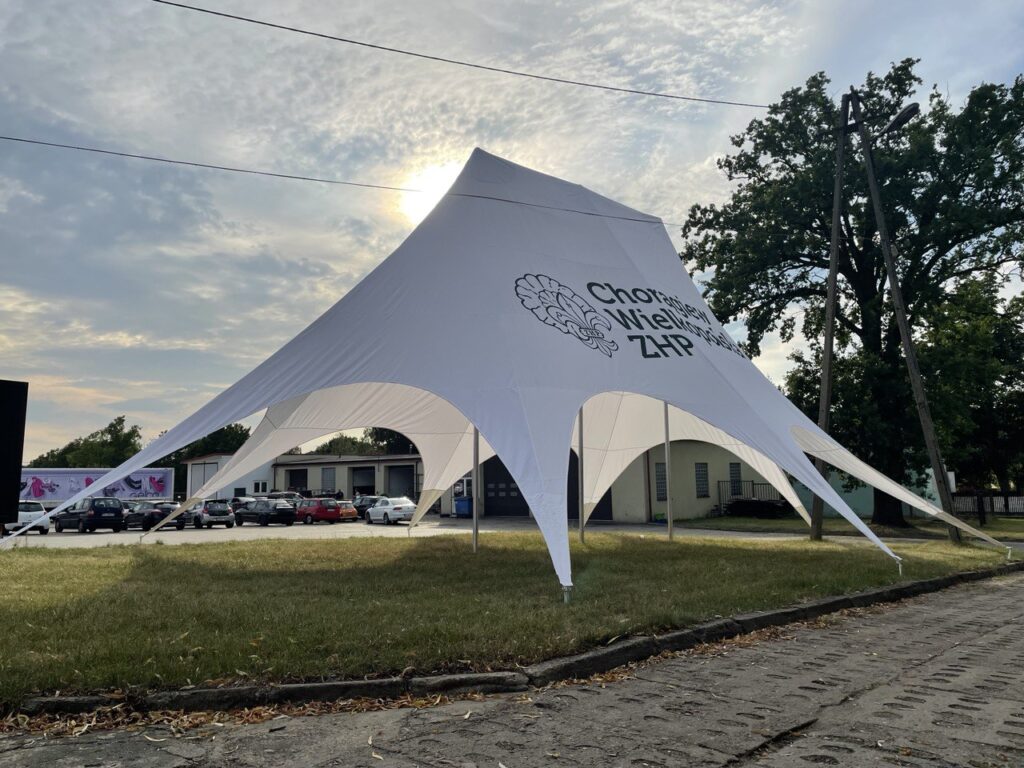 Namiot Gwiazda 16x10m